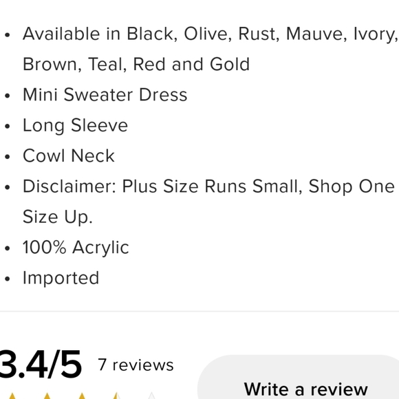 Fashion Nova Sweater Dress - Picture 6 of 12